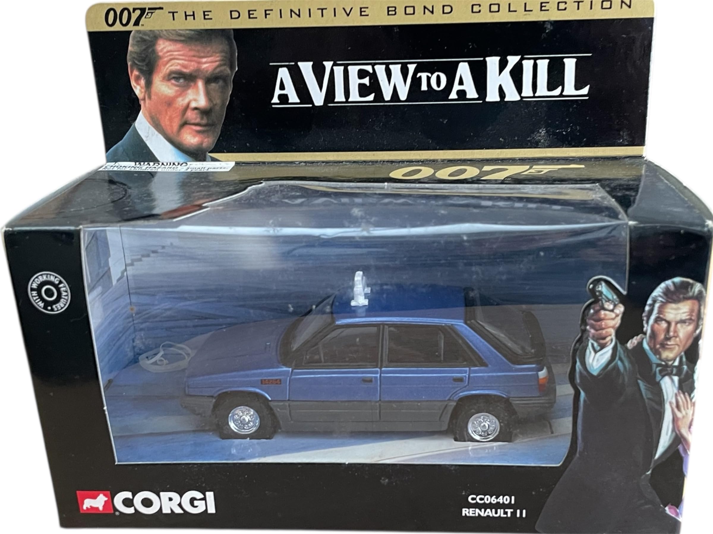 corgi james bond 007 the definitive bond collection Rénàúlt 11 car 1:36 scale diecast model