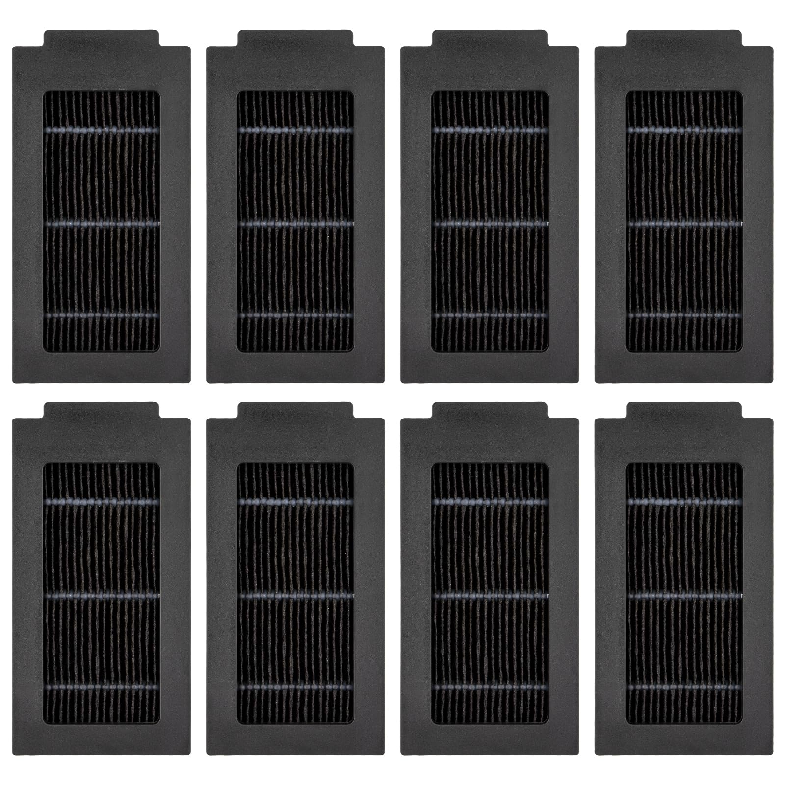 (8 Pack) T50 Omni Replacement Filters Compatible with ECOVACS DEEBOT T50 Omni/ T50 Pro Omni/ T30C Omni Robot Vacuum, Accessories Kit, Canister Filter, Vacuum Filter, Upright Filter