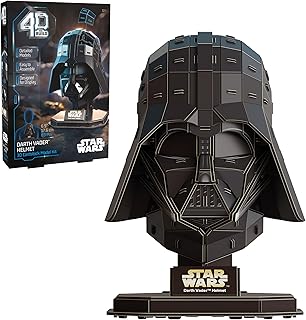 Star Wars Darth Vader Cardstock 3D Model Kit, Star Wars Gifts, Toys Desk Décor for Fans & Collectors, 83 Pieces, 3D Puzzles, Gift Ideas for Ages 12 & Up