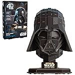 4D Build Star Wars Darth Vader Cardstock 3D Model Kit, Star Wars Gifts, Toys Desk Dcor for Fans & Collectors, 83 Pieces, 3D Puzzles, Gift Ideas for Ages 12 & Up