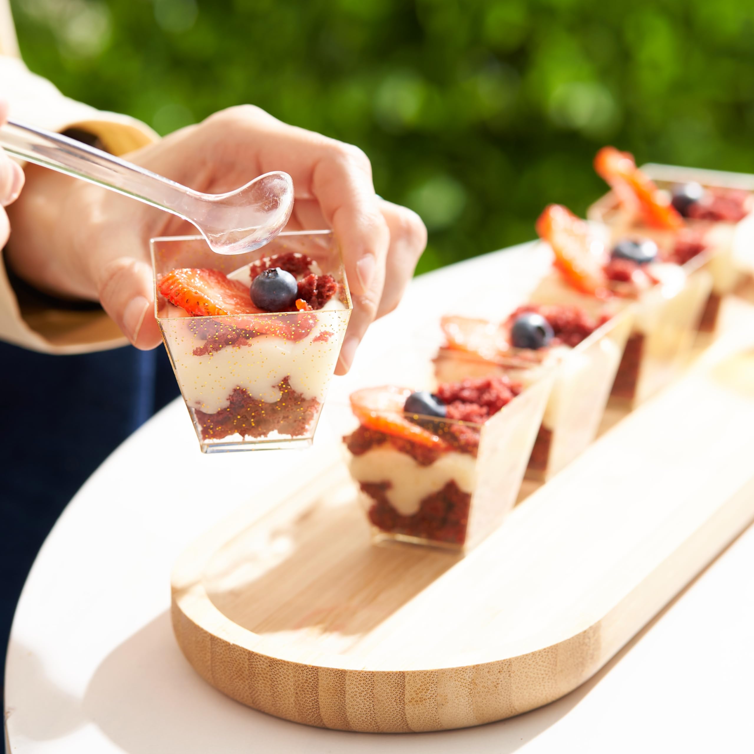 Dessertschalen Aus Kunststoff – Fingerfood Becher – Dipschalen Für Parties & Events – 10-100 Stück