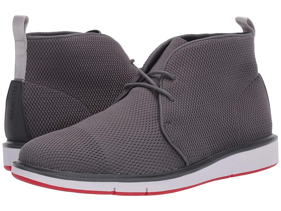 

SWIMS Motion Knit Chukka (Gray/Red Alert) Men's Shoes