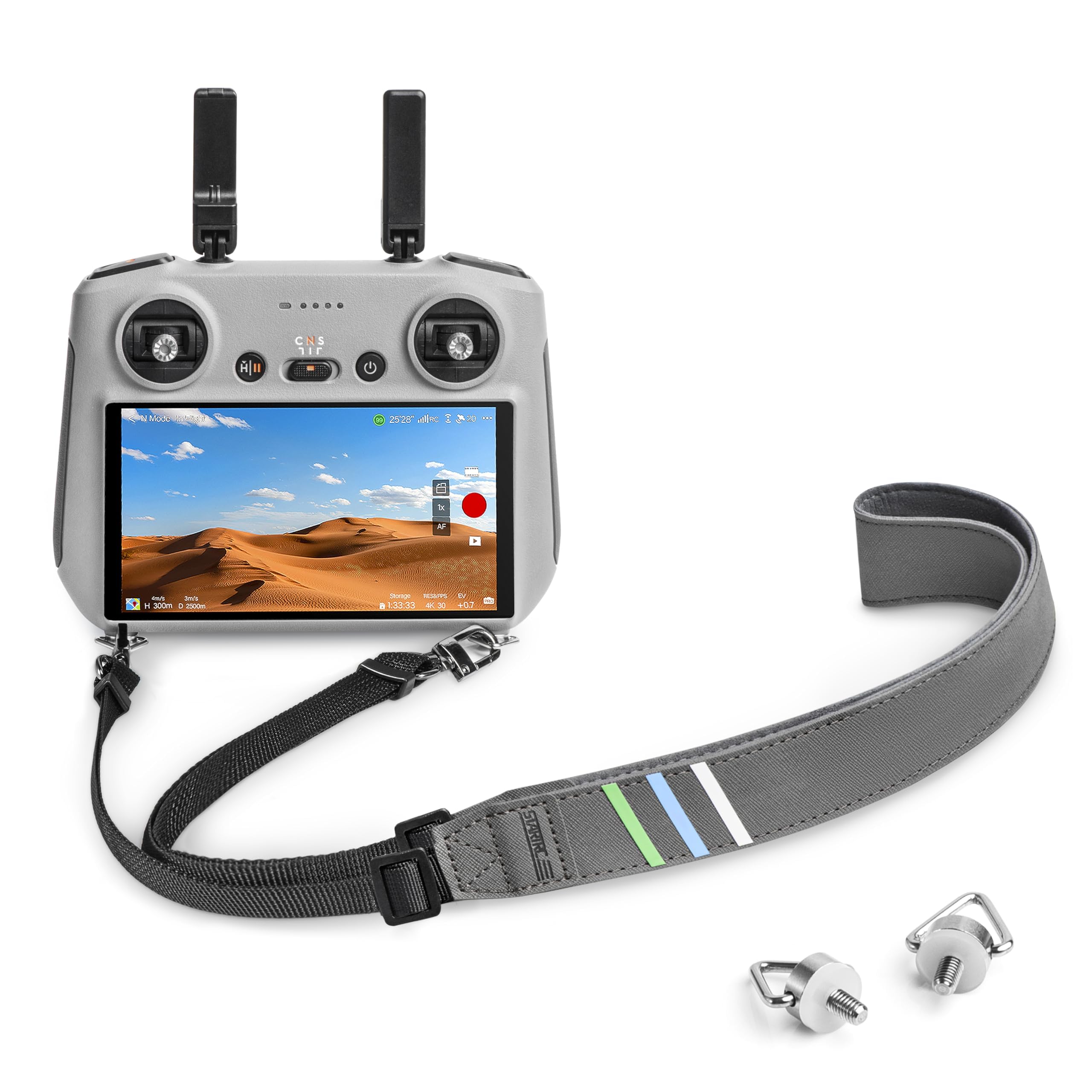 Lanyard Neck Strap for DJI RC Controller, Adjustable for Mini 5 Pro/Mavic 4 Pro / Mini4 Pro/Air 3/Mini 3/Mavic 3 Remote Controller Accessories (Grey)-image-8