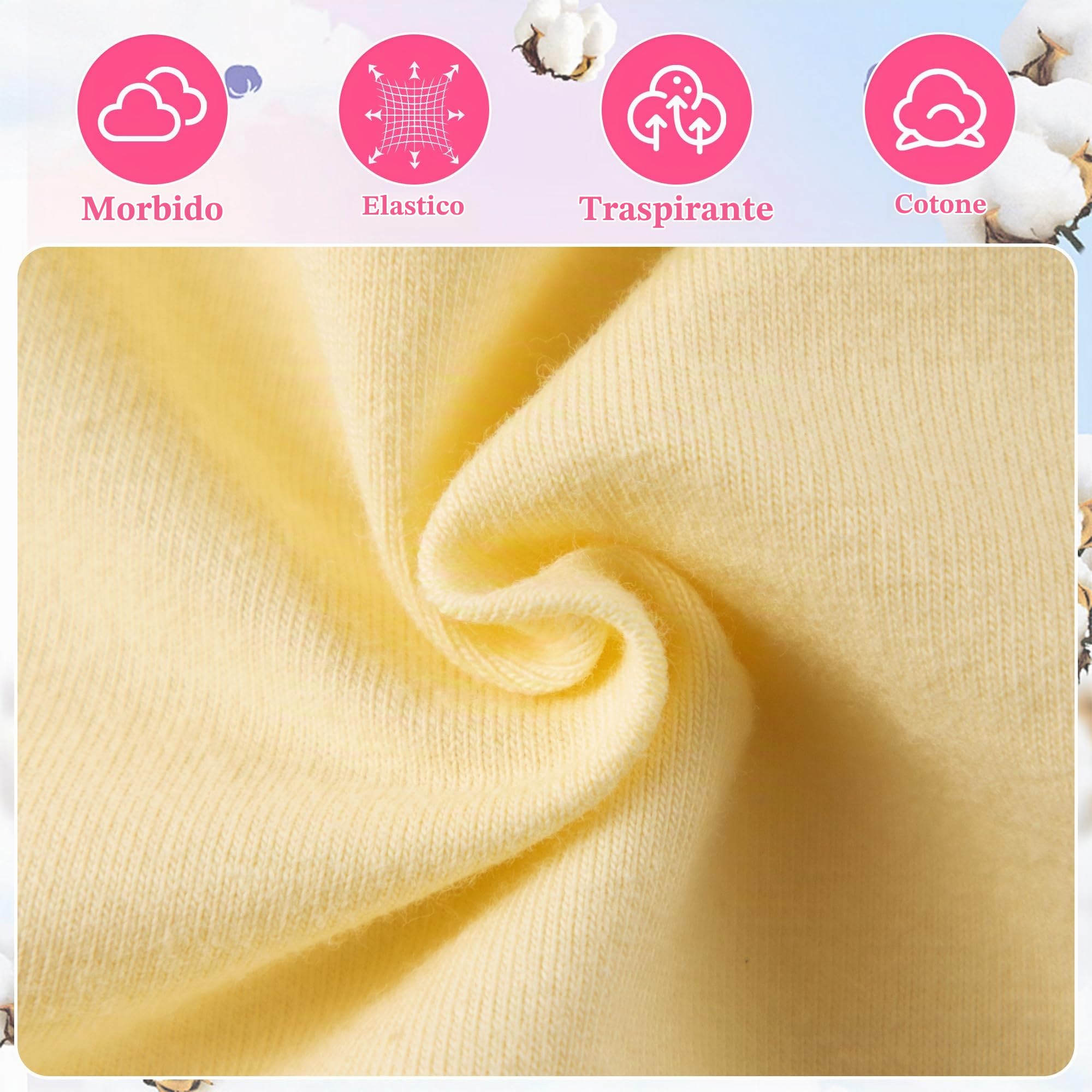 Mutande Ragazza 8 Pezzi Elastico Cotone Mutandine, 1-13 Anni | Animali Stampa Culotte, Bambina Morbido Boxers, Confortevole Biancheria intima, Rosa Intimo, Gatto Coniglio Modello Intimi