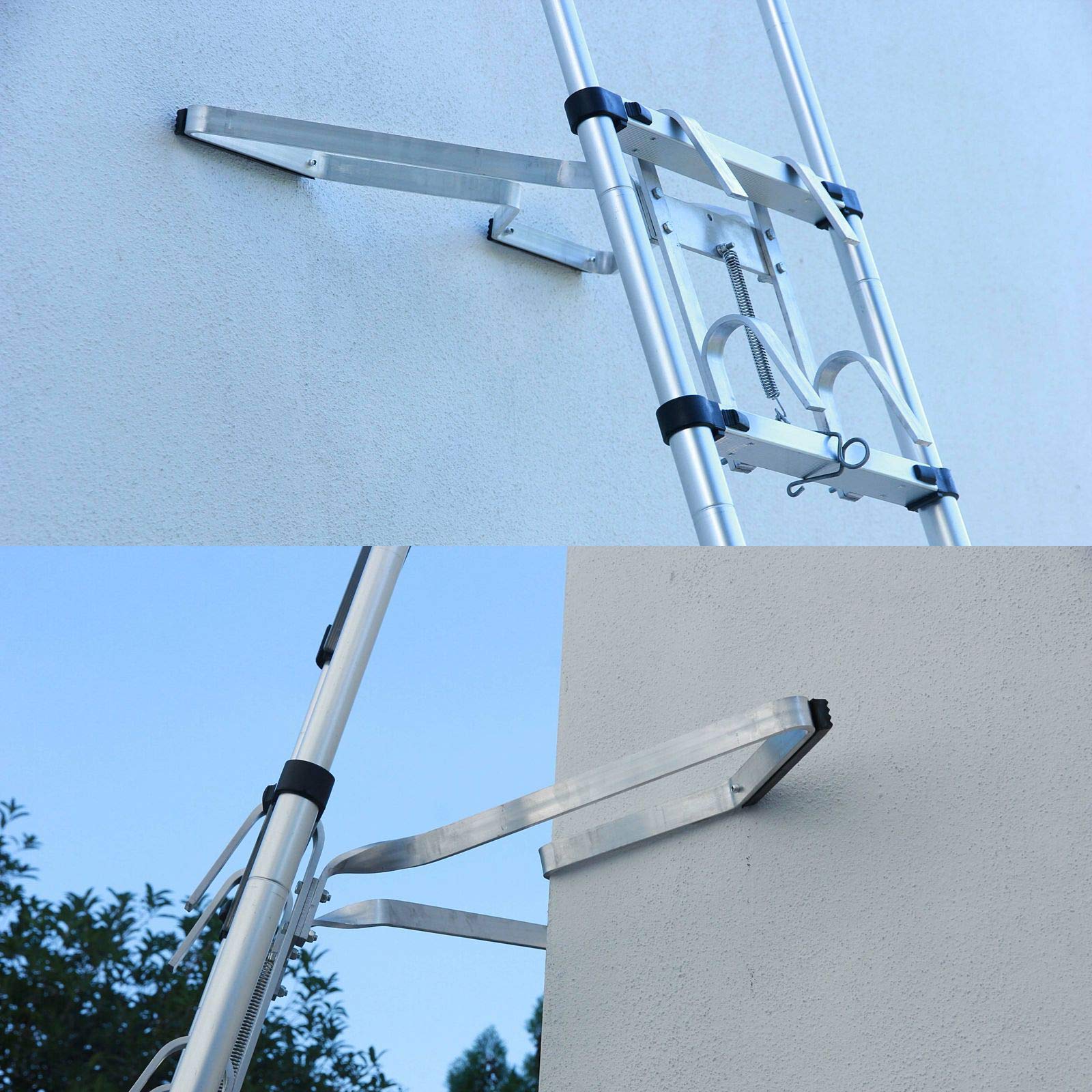 Universal Ladder Stand-Off V/I-shaped Downpipe Ladder Accessory Easy Use Outdoor | UK