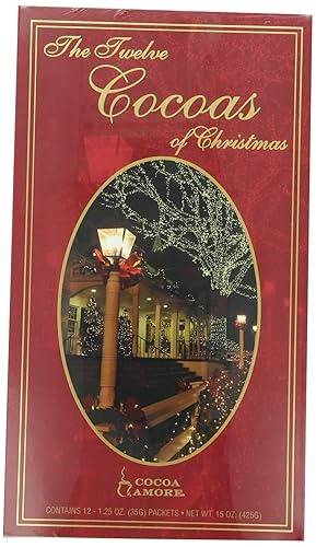 Cocoa Amore Los doce cacaos de Navidad, 15 onzas