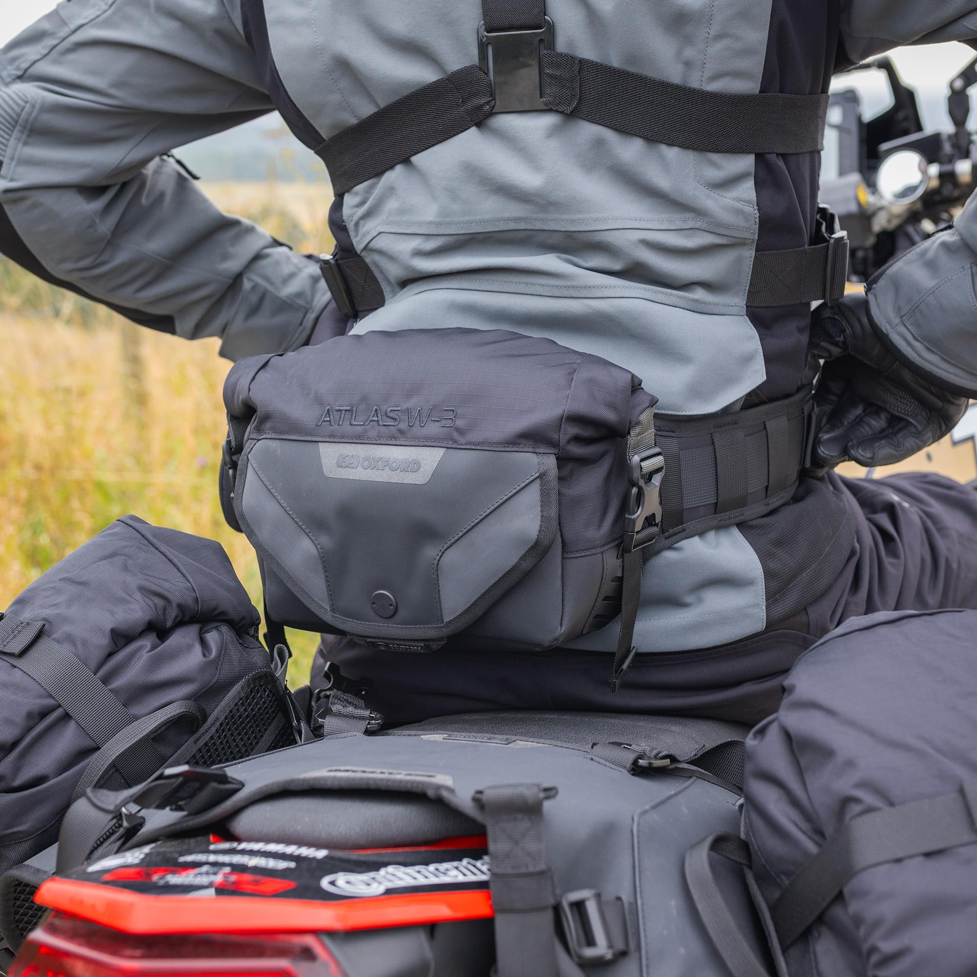 Oxford Atlas W-3 Advanced Gürteltasche OL1001 | Tragbares Motorradgepäck