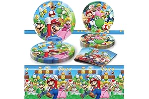 Mario Birthday Party Supplies for the Ultimate Gaming Extravaganza