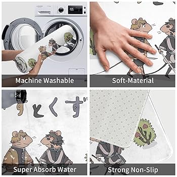 Amazon | ラグ 柔らかい 屋内 ラグマット ぐりとぐら 軽量設計