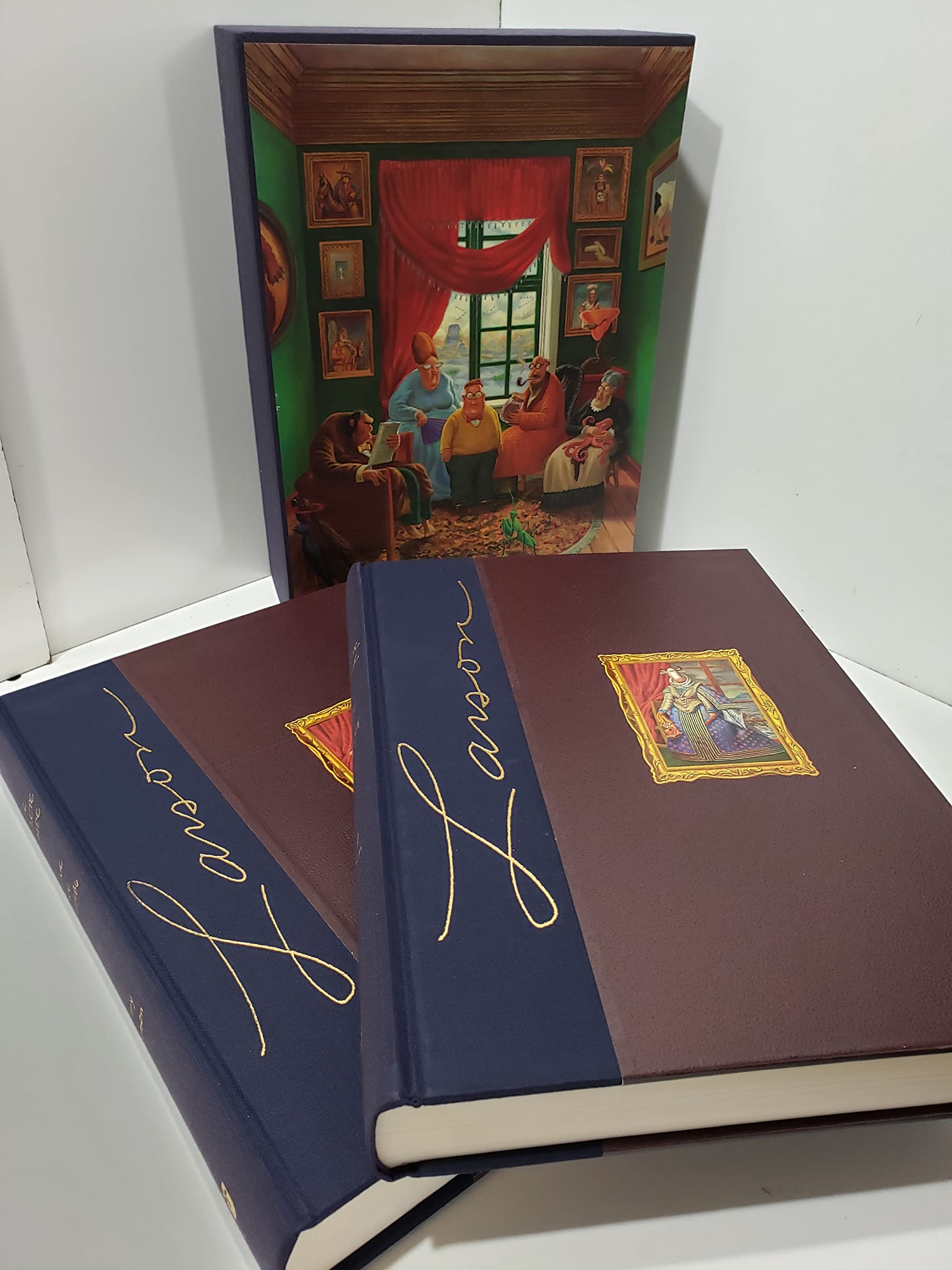 the far side complete ファーサイドコンプリート The Complete Far Side by Gary Larson (2003) Hardcover: Books