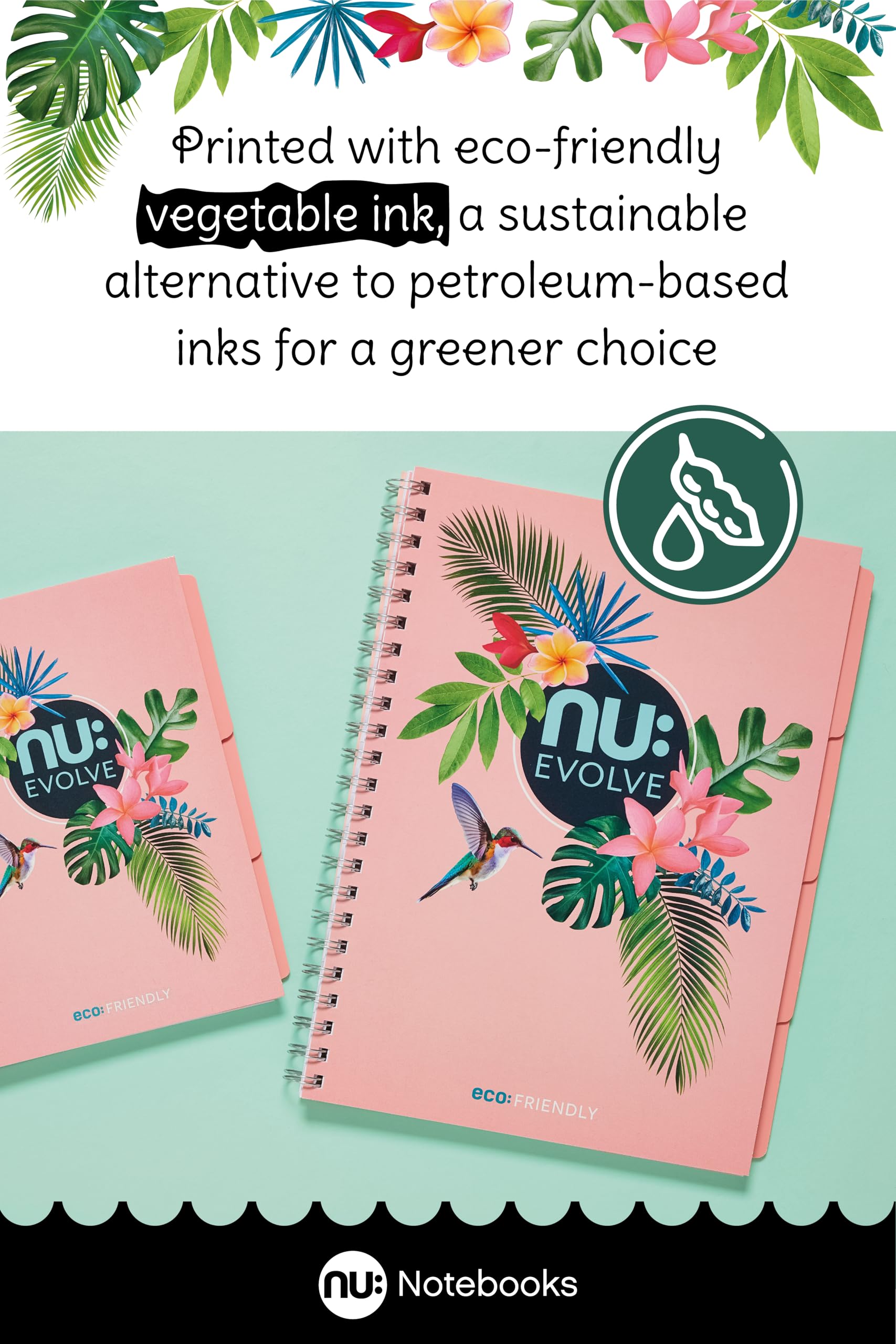 nu: A4 Pink Recycled Project Book - Image 4