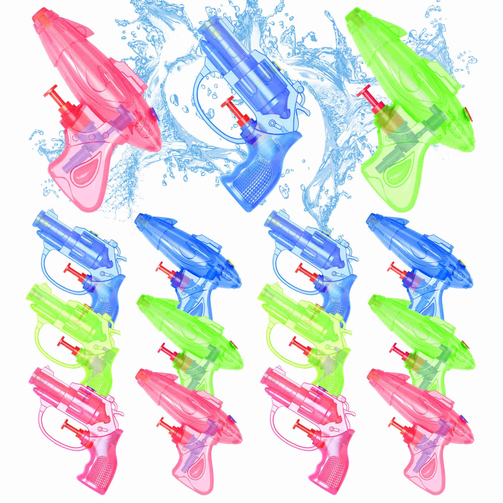 15-Pack Water Gun for Kids,Water Blaster Squirt Gun in Bulk for Boys Girls Ages 3-8 Swimming Pool Toys Summer Outdoor Games Party Favor