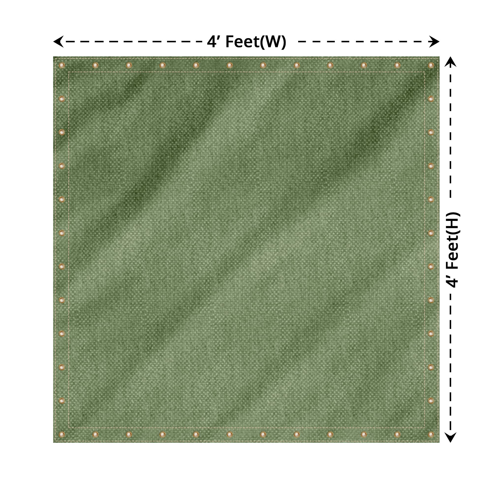 Covers & All Heavy Duty Canvas Tarp – 18 oz Cotton Canvas
