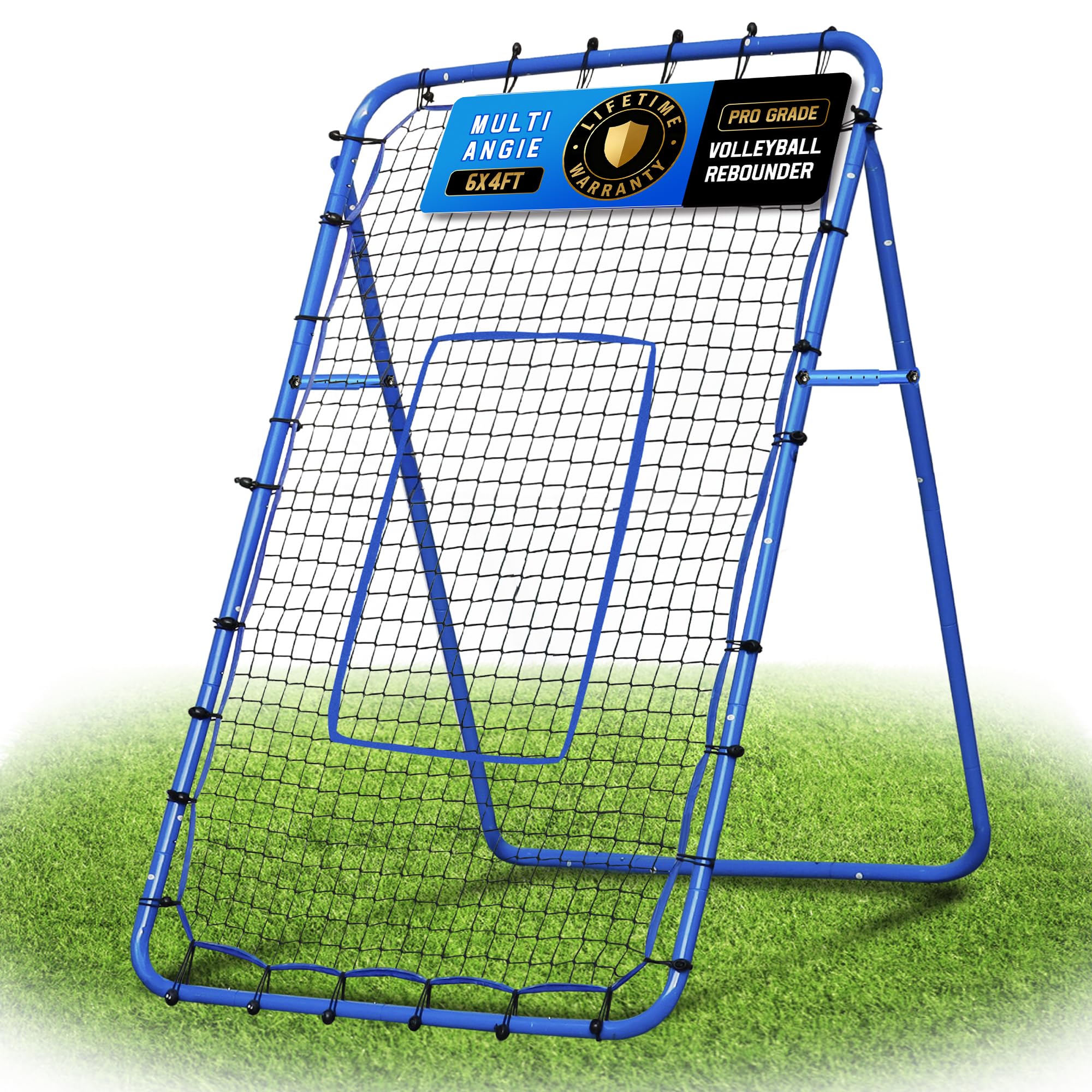WINTHAI Volleyball Lacrosse Rebounder Pro Multi-Sport Practice Training Net