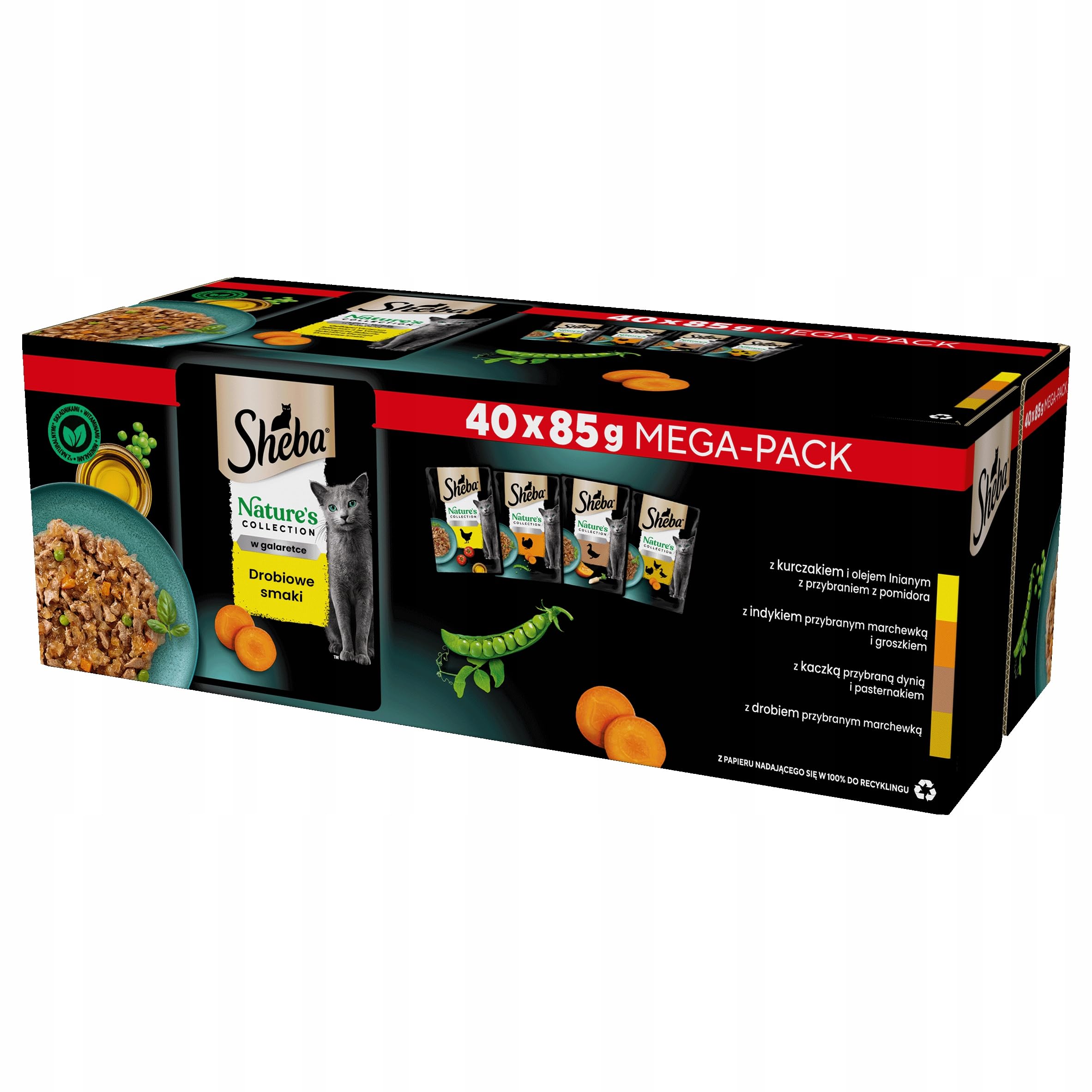 Sheba Nature´s Collection in Saus Kattenvoer 32 x 85 g