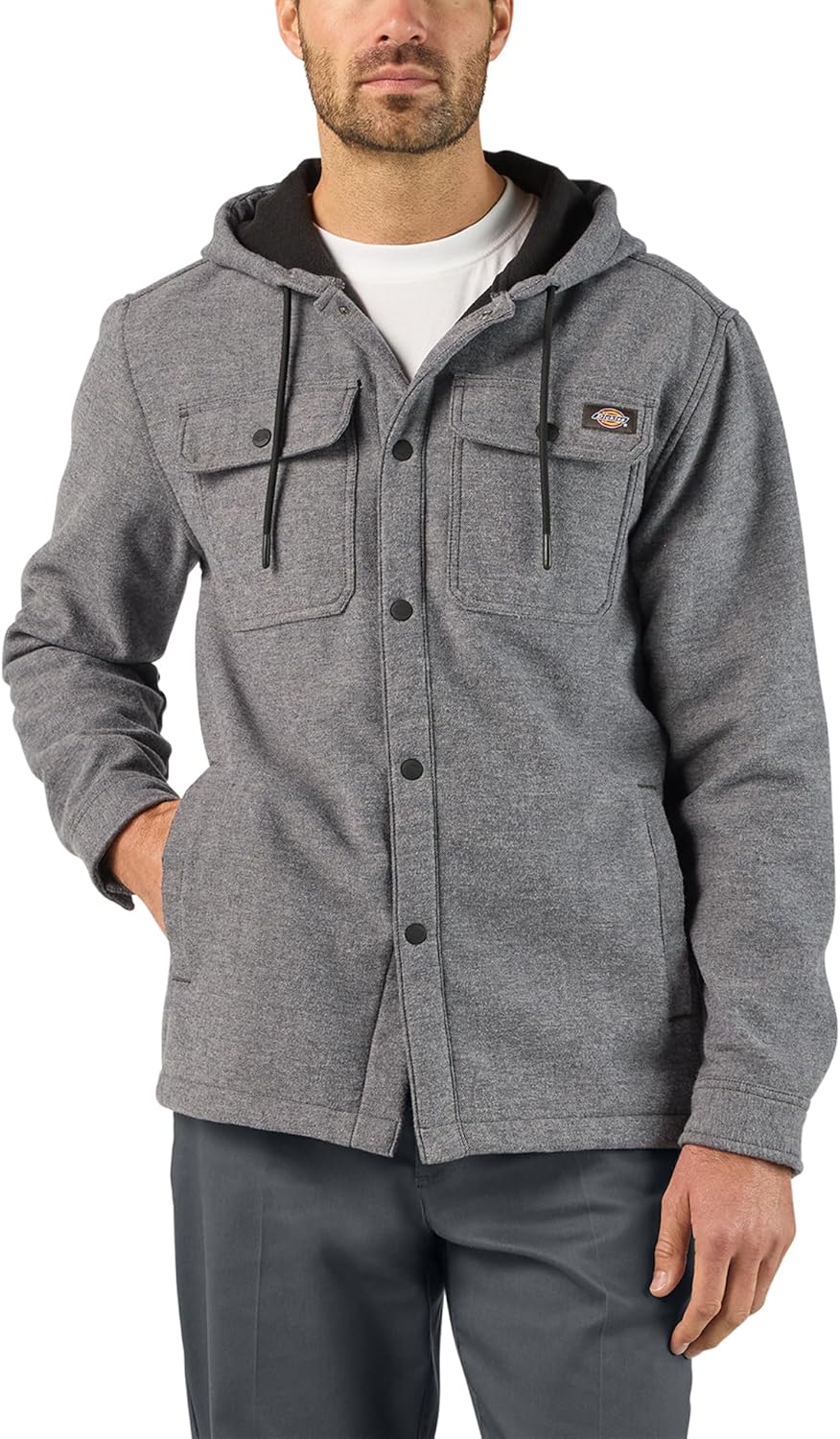 Dickies Men's Relaxed Fit Shirt Jacket