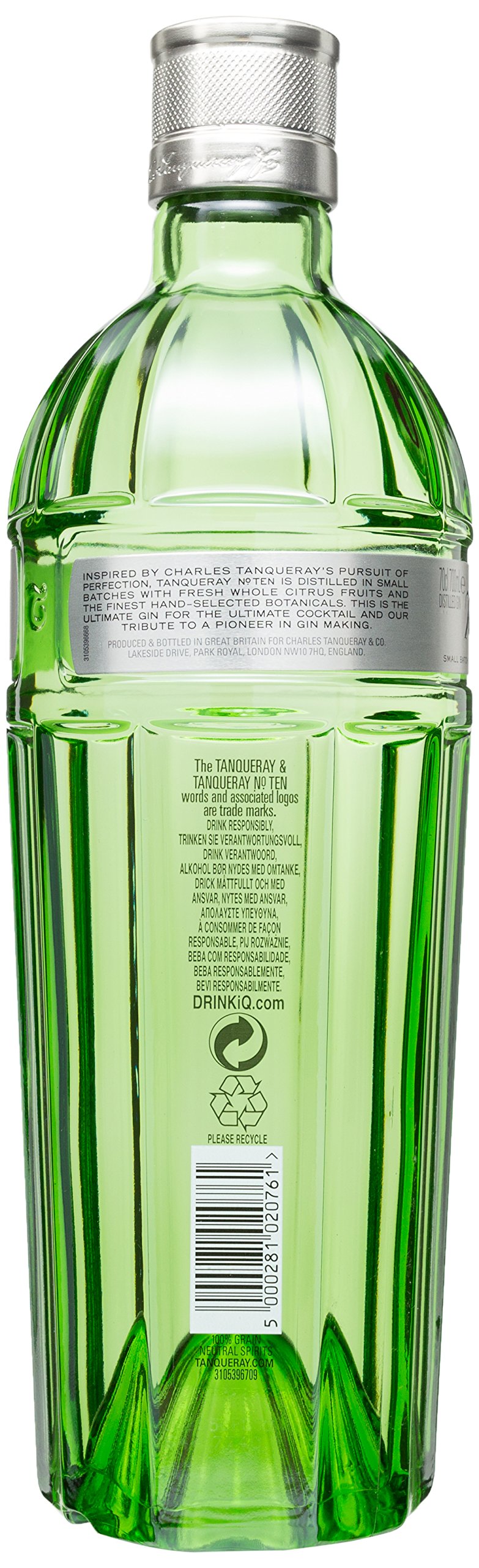 Tanqueray No Ten Gin, 700ml : Amazon.sg: Grocery