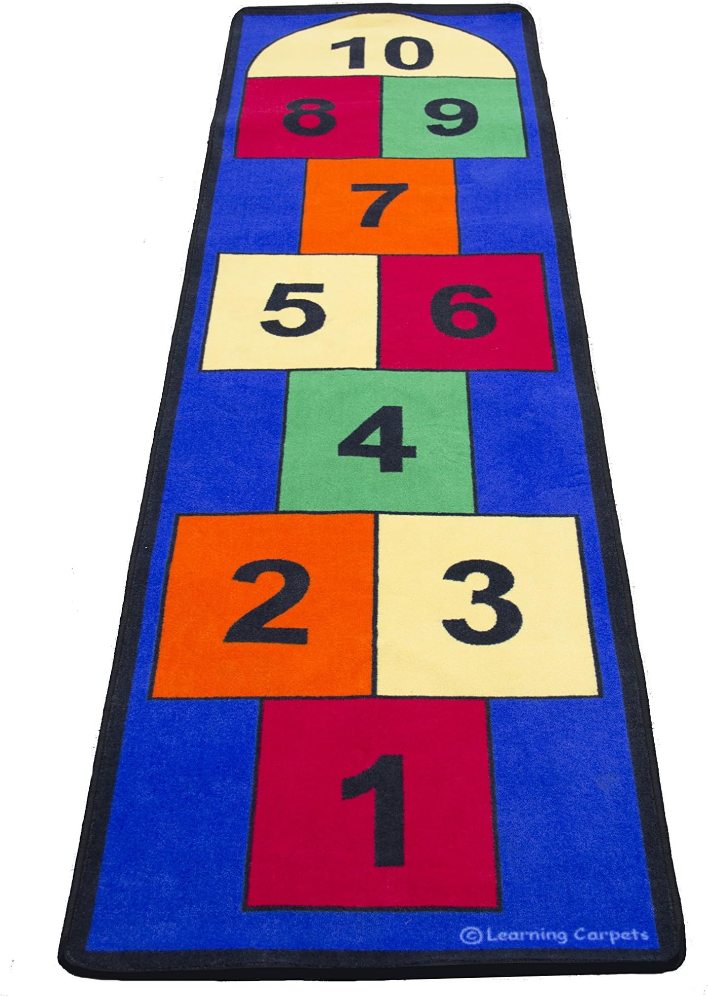 Learning Carpets CPR 748 Jumbo Hopscotch Toy (Large)