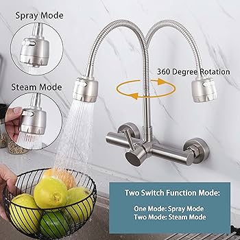 フレキシブルホース キッチン水栓トレルーノ　キッチン用混合水栓　1個 Amazon | Cooltens キッチン水栓, キッチン蛇口 シングルレバー