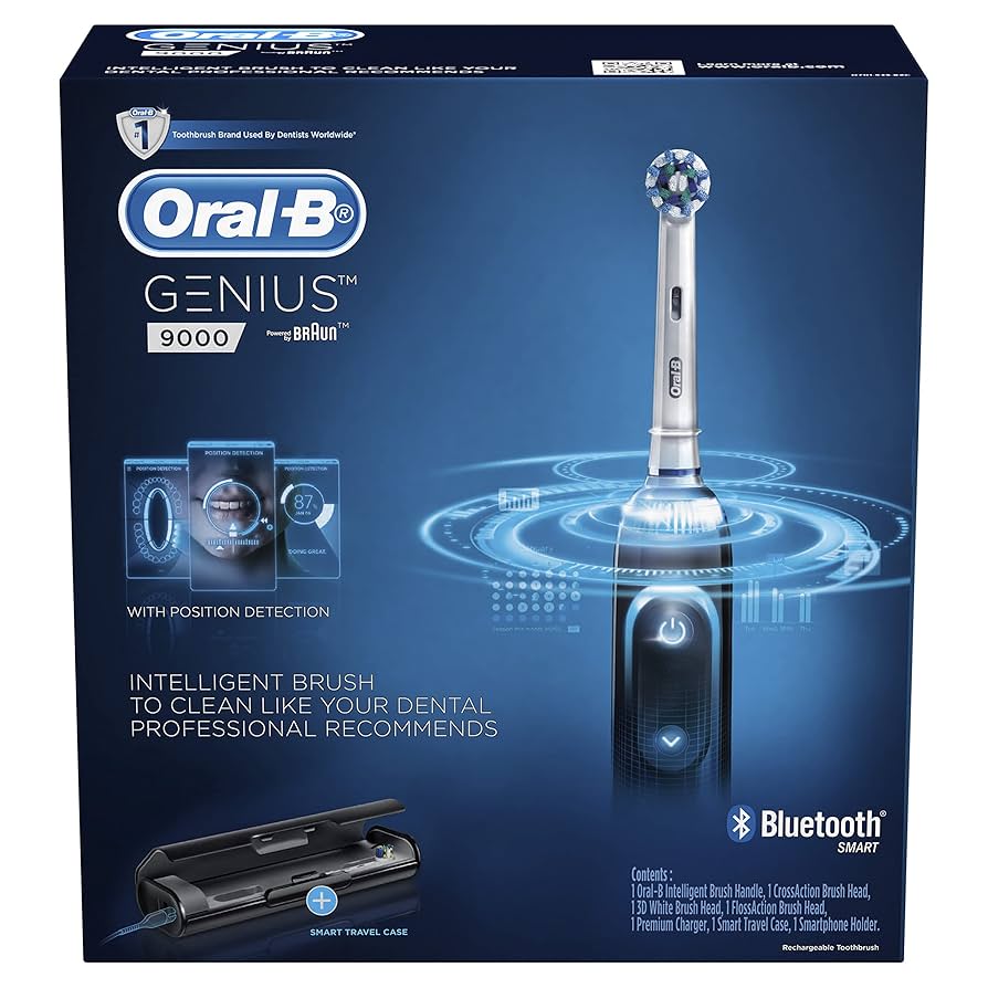BRAUN　GENIUS 9000A　オーラルＢ　ブラック 電動歯ブラシ ブラウンオーラルB 公式 | ジーニアス9000