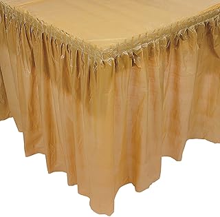 GOLD TABLESKIRT - Party Supplies - 1 Piece