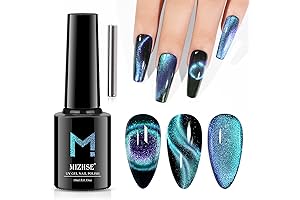 MIZHSE Space Galaxy Kitty Nail Polish