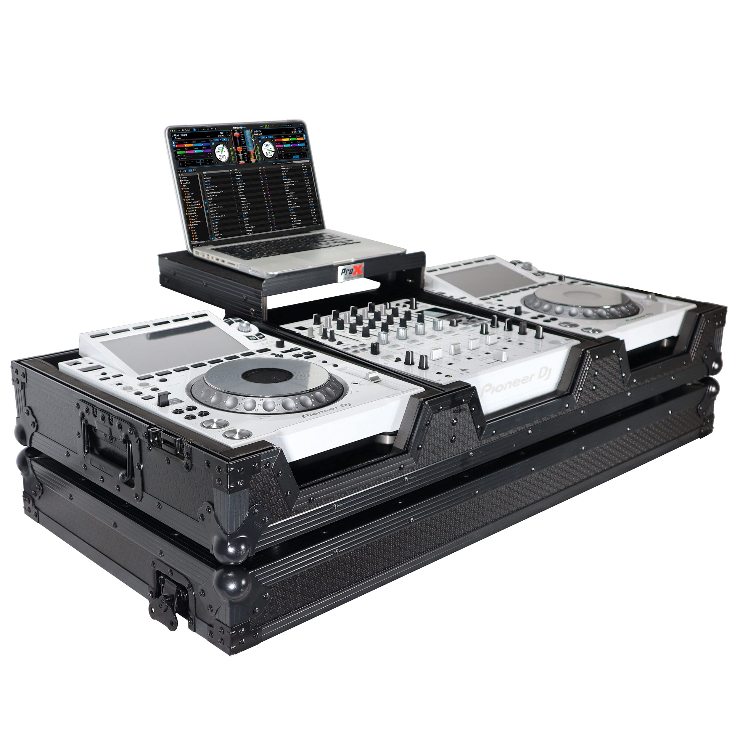 Amazon.com: ProX XS-CDM3000WLTBL DJ Coffin Case for Pioneer 2X CDJ