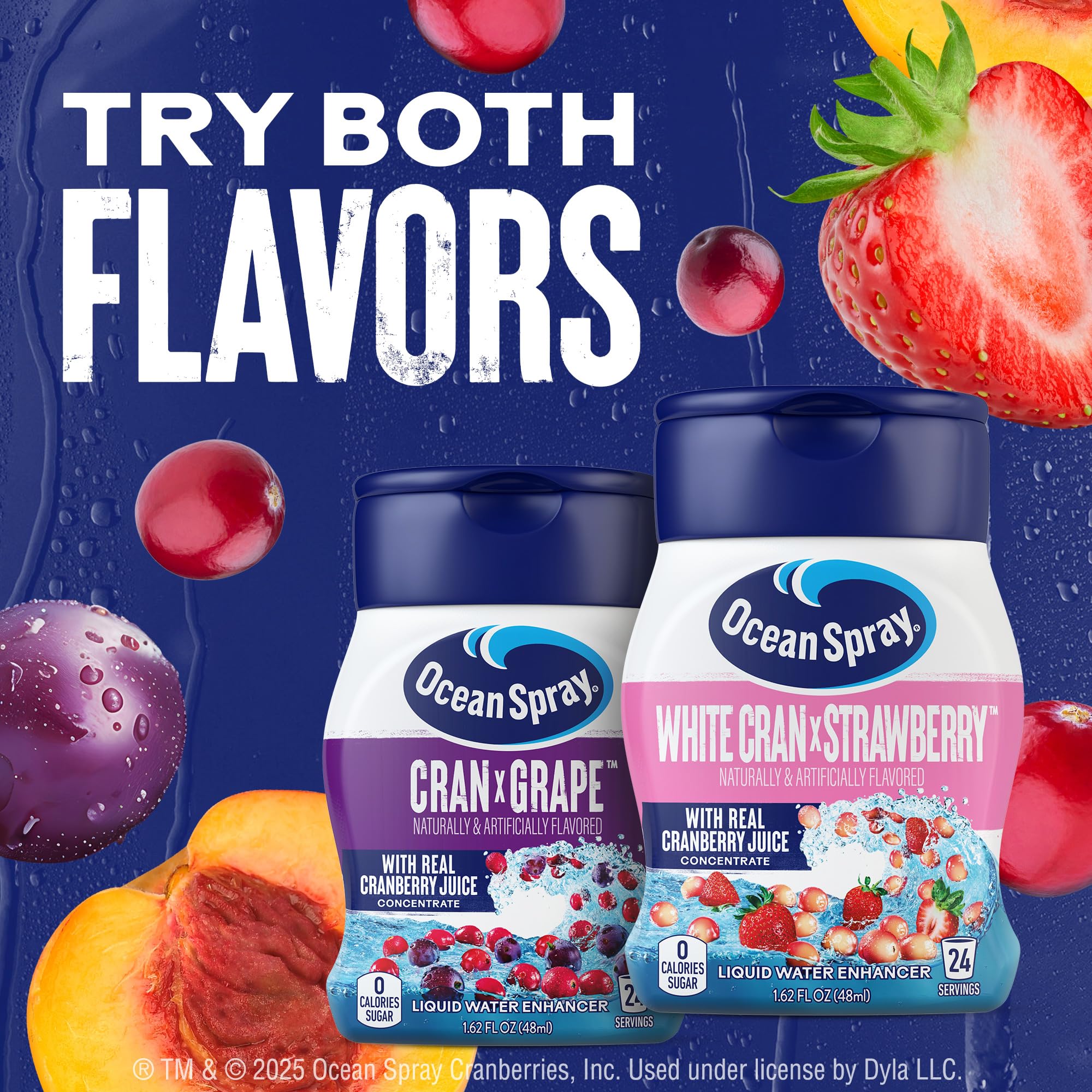 Amazon.com : Ocean Spray Liquid Water Enhancer, White Cran