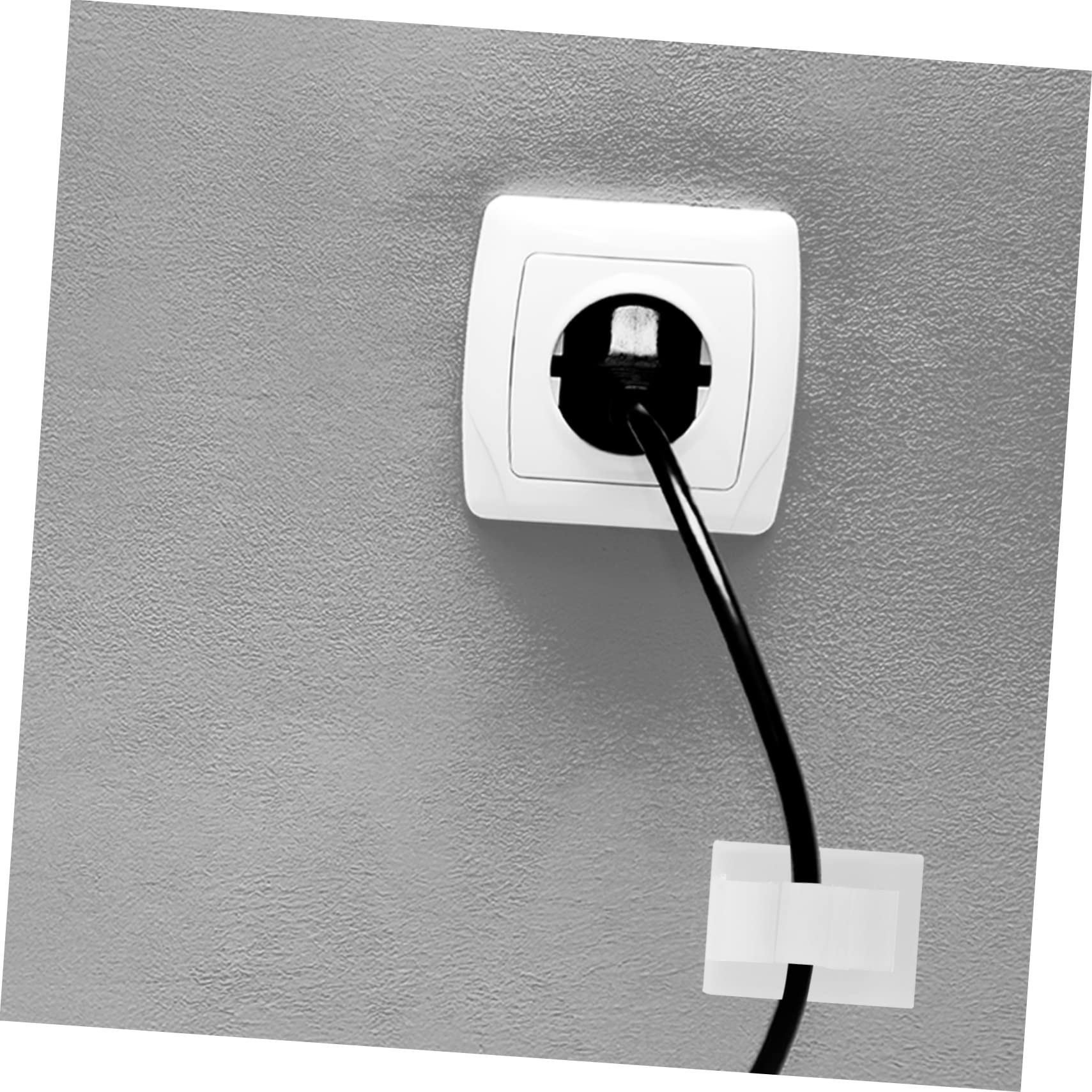 Angoily 200stücke Selbstklebende Kabelclips Praktische Kabelorganizer Für Zuhause Büro Und Auto Sicheren Befestigung Von Kabeln Und Leitungen