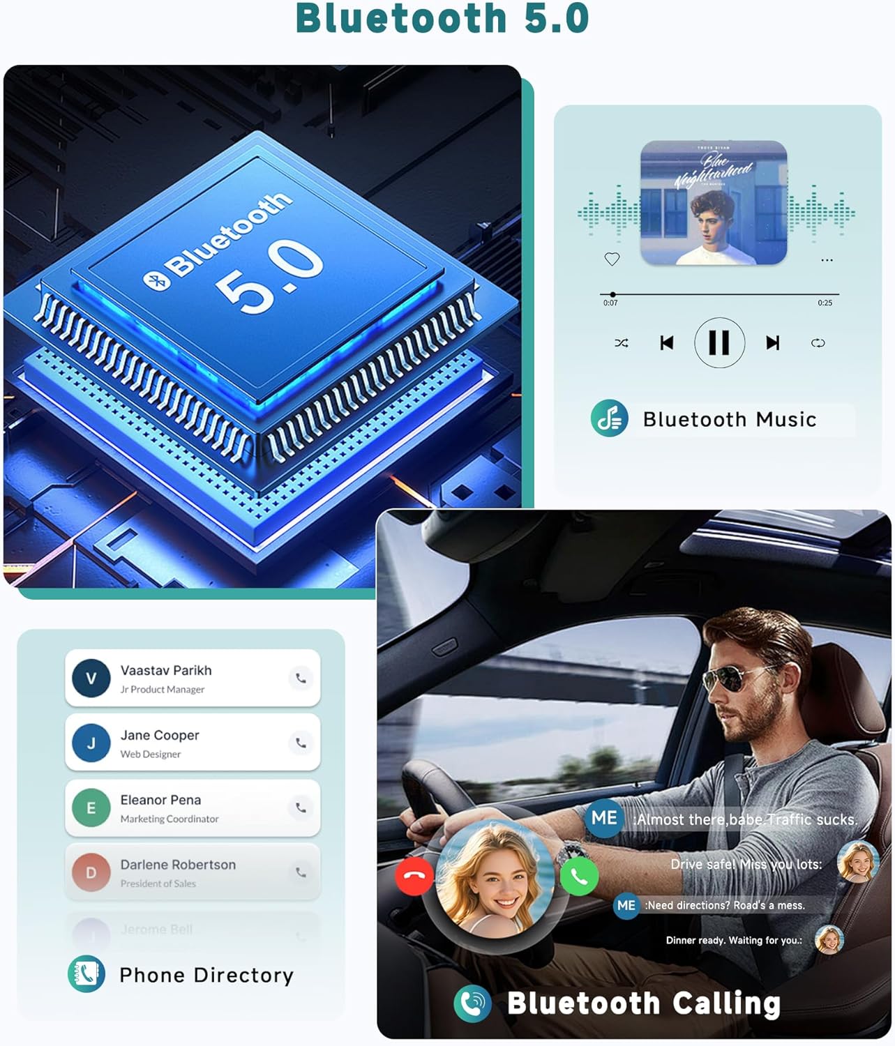 8 Core 4+64G Car Radio for Ford Explorer 2011-2019 Stereo Upgrade with 5G Wifi/4G LET DSP Carplay/Android Auto AM/FM,12.1'' Tesla Style Android 15 IPS Touchscreen Radio BT 5.0 SWC Backup Camera
