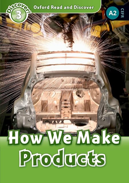 Portada de Oxford Read and Discover 3. How We Make Products MP3 Pack