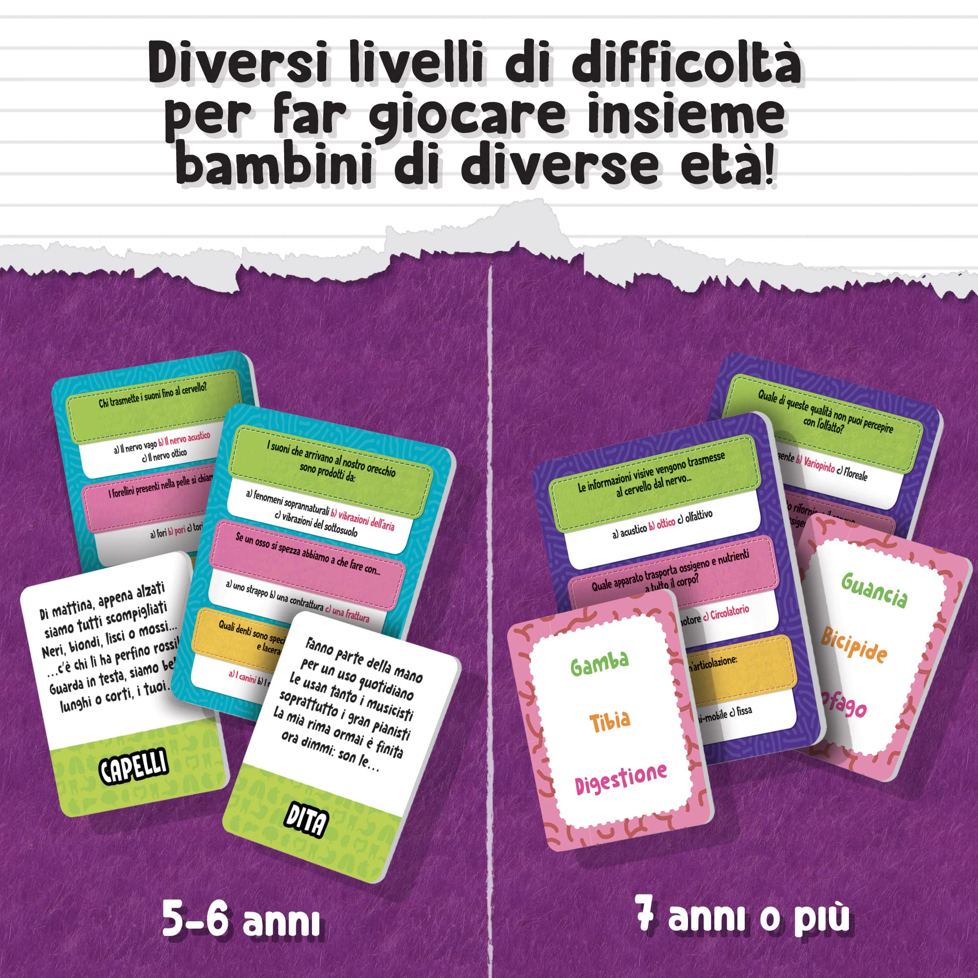 Gioco educativo Viva il corpo umano - Lisciani
