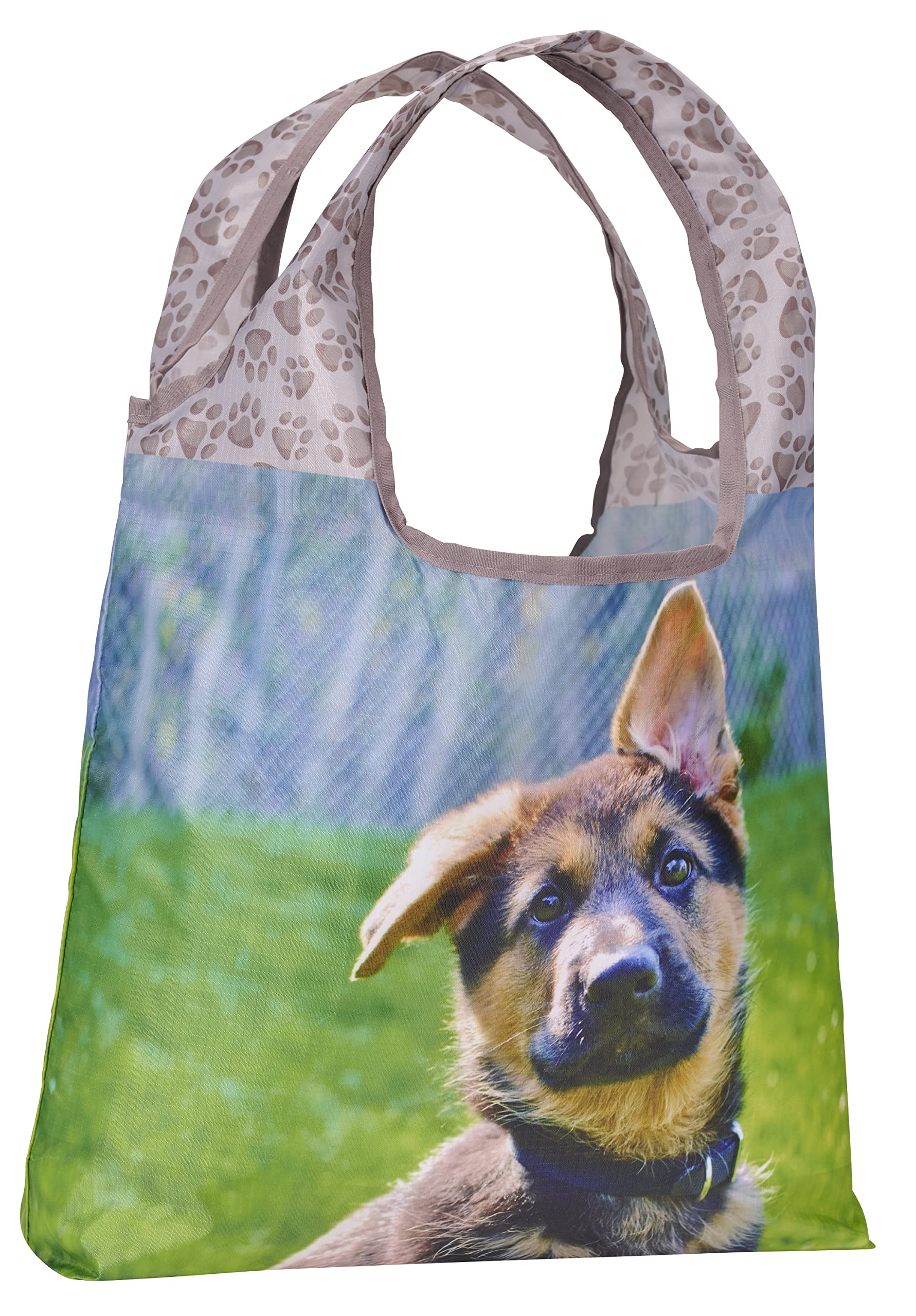 O-WITZ Reusable Grocery Bags | Vibrant Tote Bag For Groceries, Gym, Beach Gear, & More | Washable Design With Large Handles For Maximum Convenience |