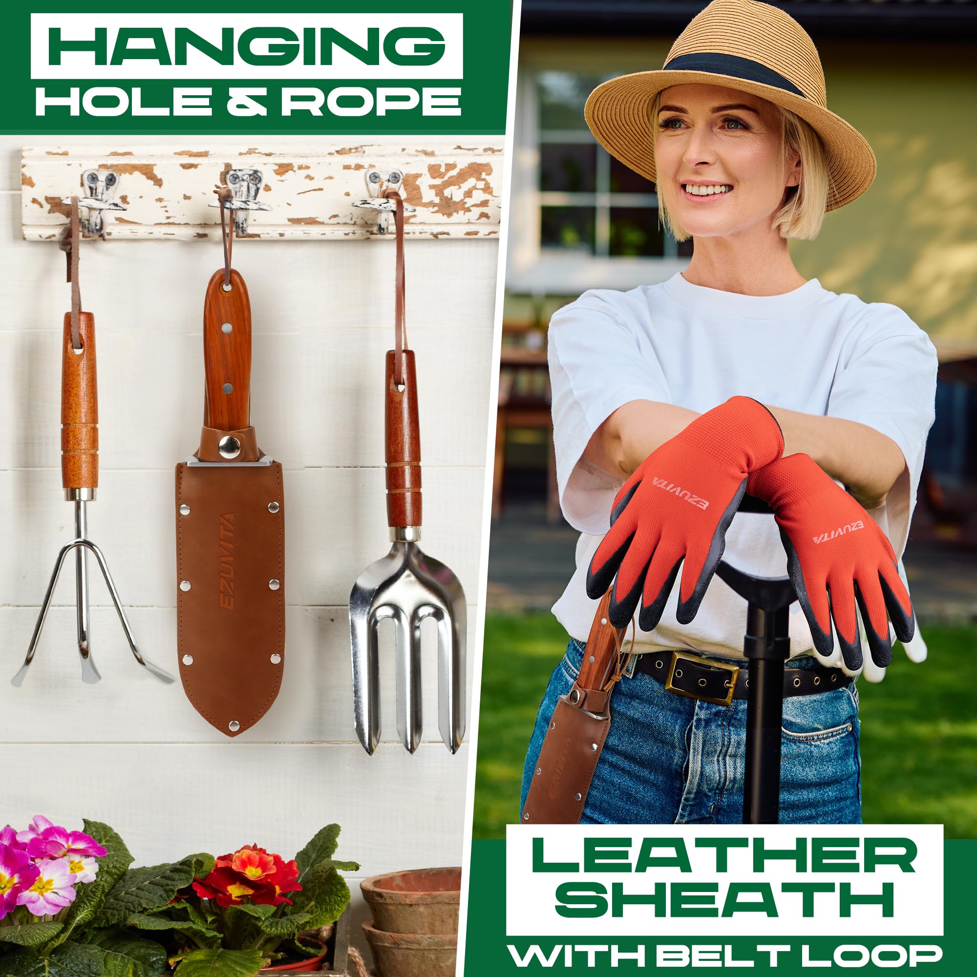 Hori Hori Garden Knife - Gardening Tool -6