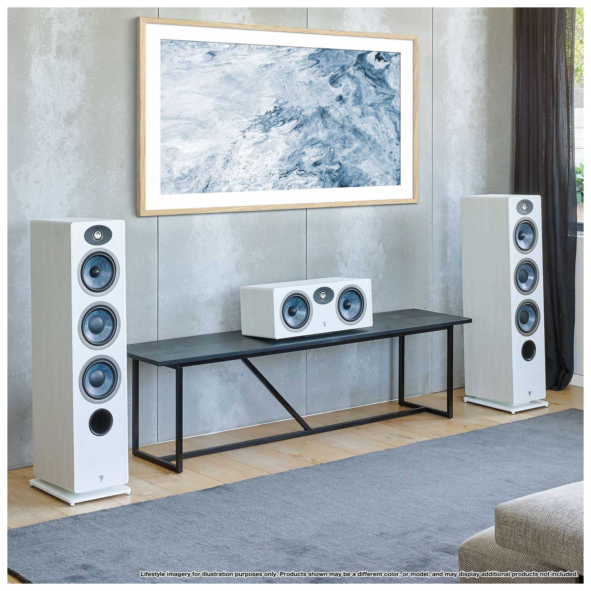 Amazon.com: Focal Vestia Center 雙向中央聲道喇叭黑色- 單獨販售: 電子