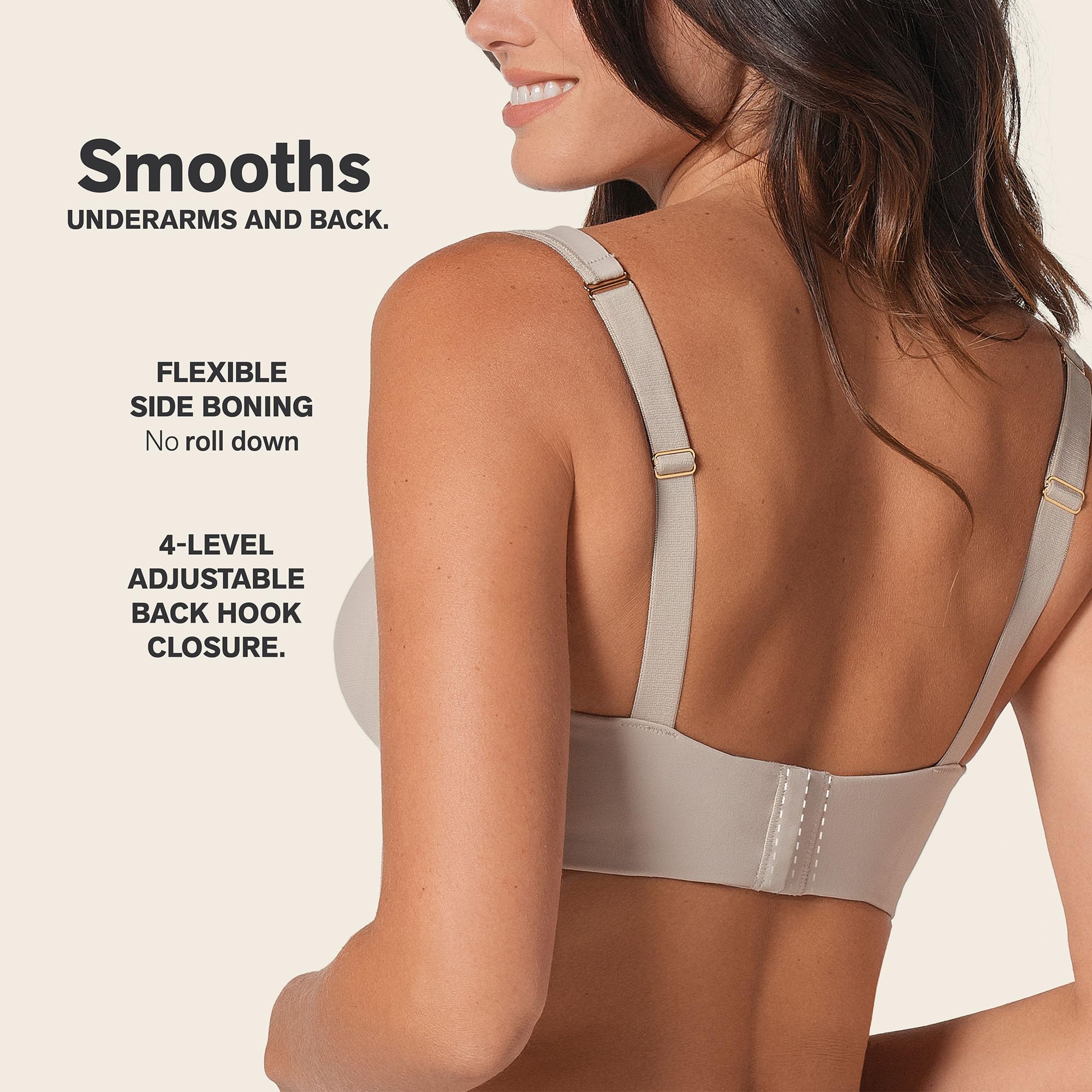 Leonisa Reggiseno Brastop con buona Copertura del Giromanica e della Schiena