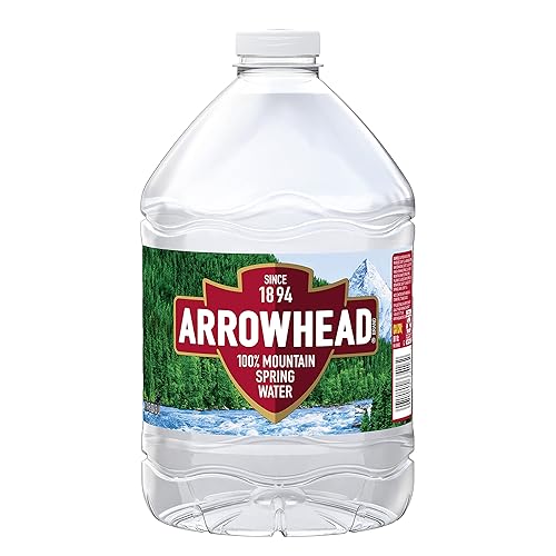 Arrowhead - 100% Agua de manantial de montaña, contenedor de plástico de 101.4 onzas