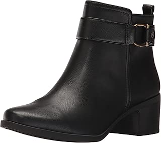 Anne Klein AK Sport Women's Jeannie Synthetic Ankle Boot - coolthings.us