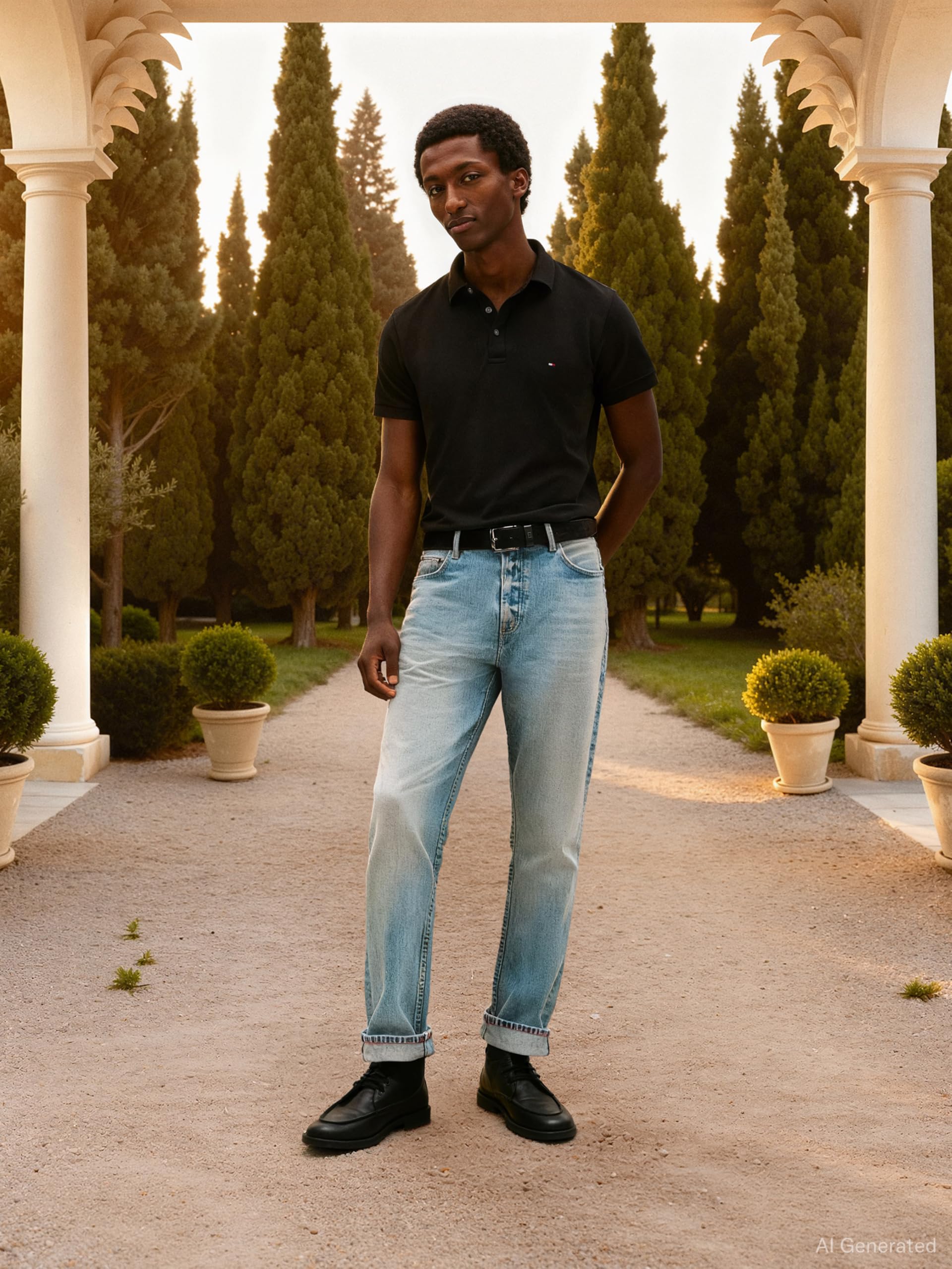 Tommy Hilfiger Polo de manga corta Hombre 1985 Slim Fit - 4