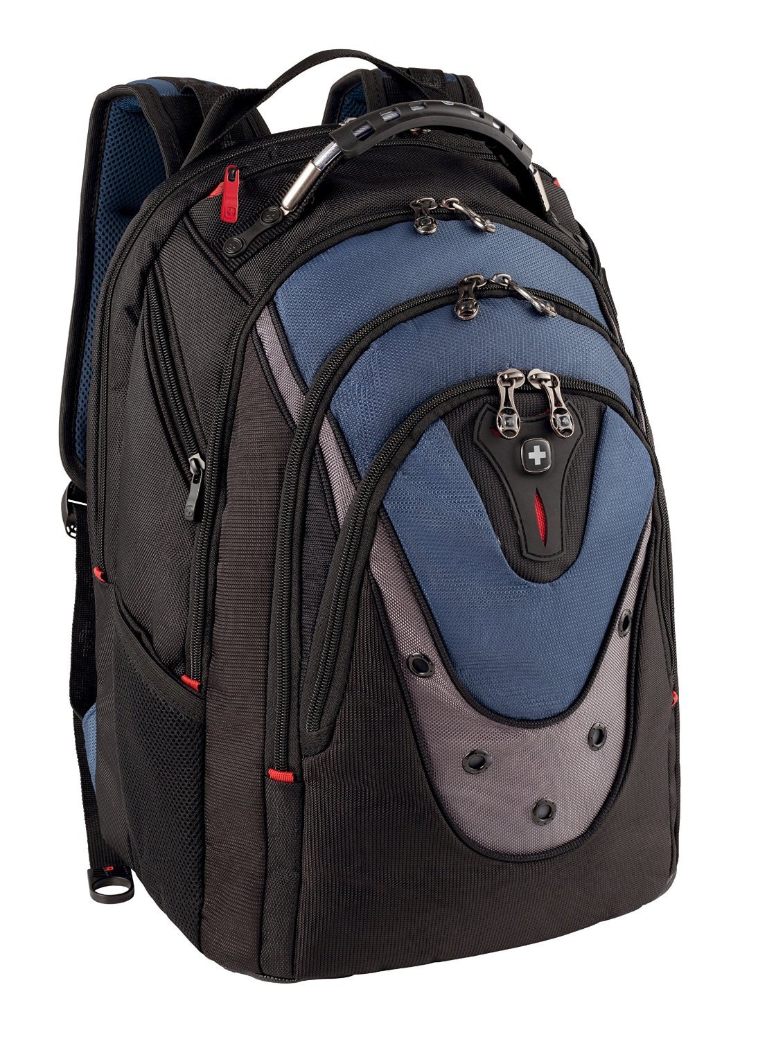 WENGER BC Sacoche pour ordinateur portable, ordinateur portable, porte-documents, organiseur, pour homme et femme, pour le bureau, les voyages d'affaires, université, noir