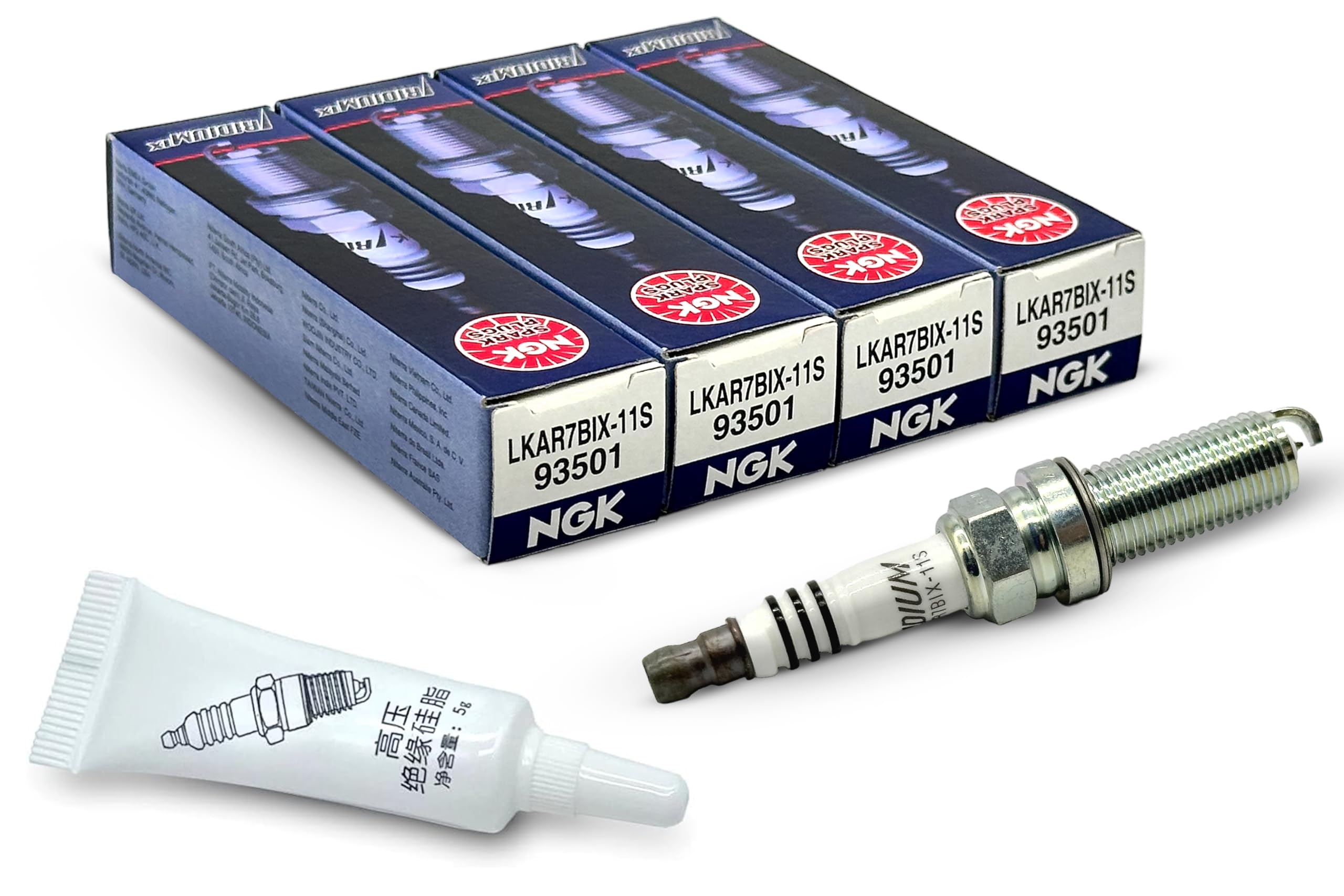 Amazon.com: Bundle Pack of 04 Iridium IX NGK Spark Plugs