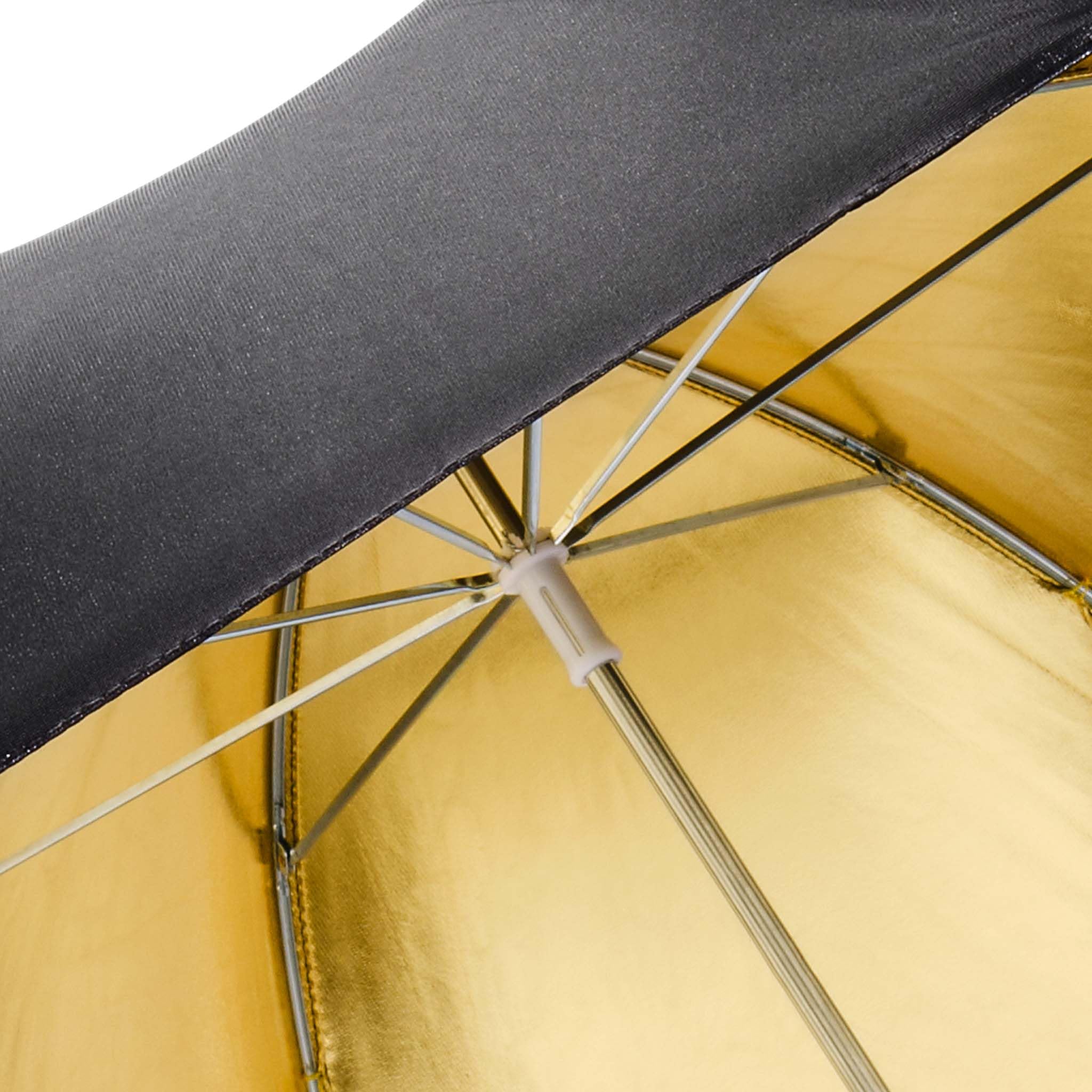 Parapluie réfléchissant walimex doré, 84 cm