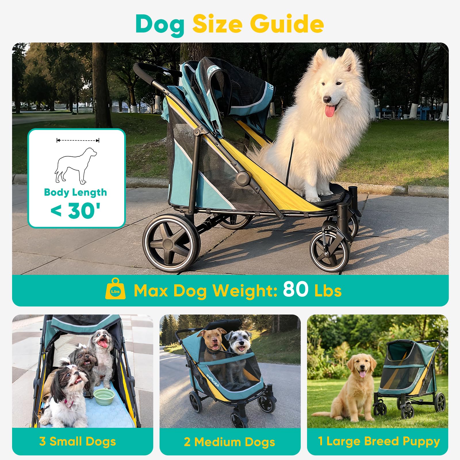 Amazon.co.jp: Petbobi 犬用ベビーカー 大型&中型犬用 - 簡単