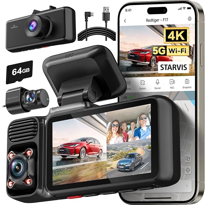 REDTIGER F17 Dash Cam