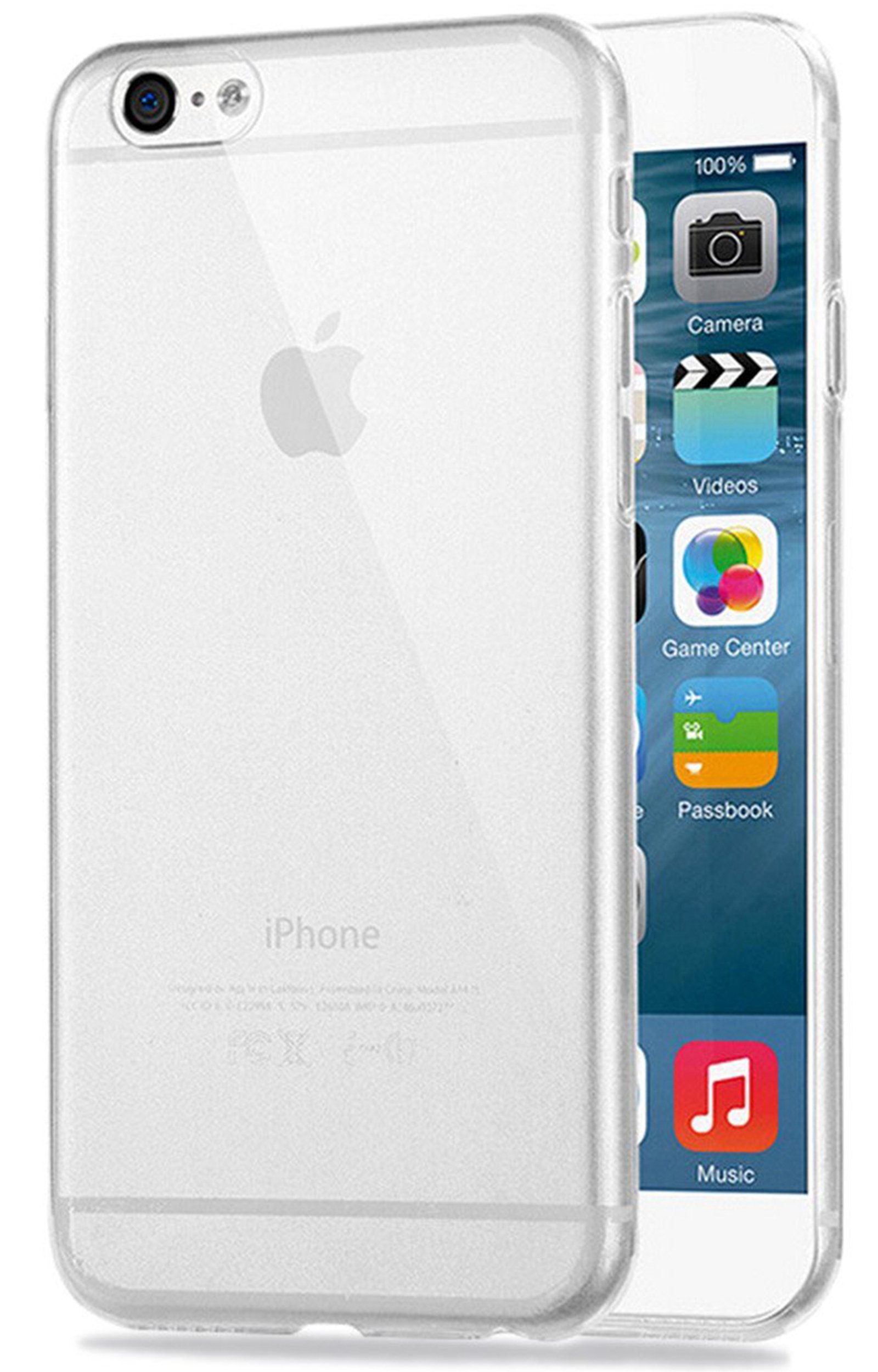 COVERbasics AIRGEL 0.3mm for Apple iPhone 6 PLUS 6s PLUS 5.5 inch Premium Case Cover Bumper Soft Shell Flexible Rubber Transparent Crystal Clear TPU Silicon Slim Invisible Gel with Camera Protection