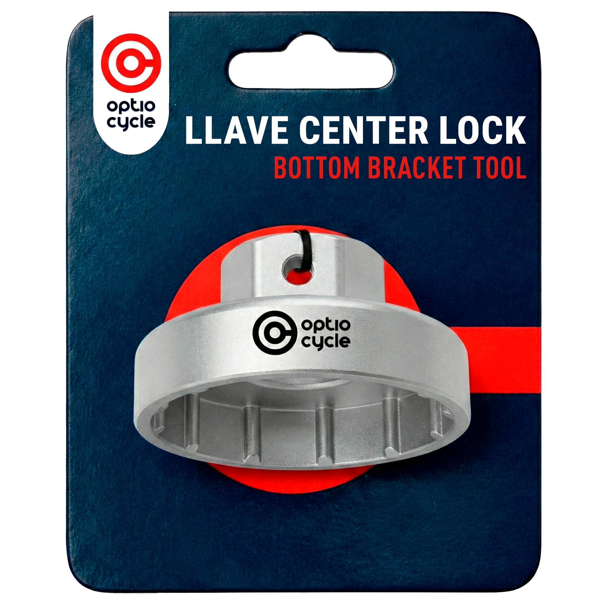 Llave Pedalier – Center Lock Llave para 12-Dientes Sistemas SRAM Dub, Race Face Cinch, Rotor BSA30 | Herramienta Pedalier Bicicleta