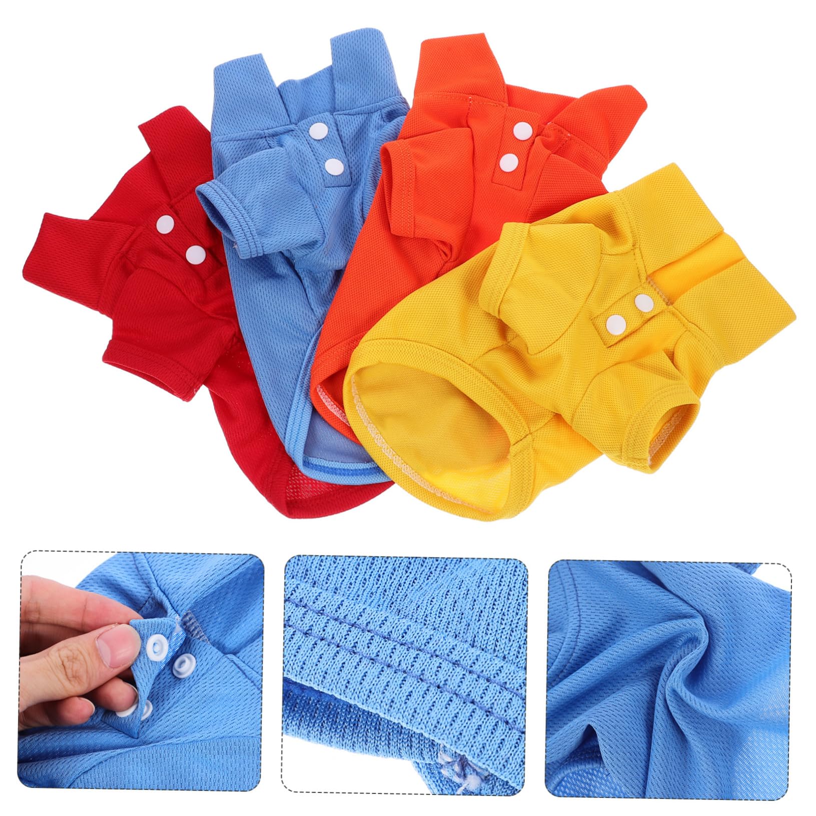 HANABASS 20piezas Camiseta para Perros De Verano Conjunto De Ropa Cómoda para Mascotas Camisetas Transpirables para Cachorros Surtidos s