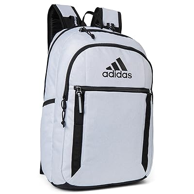 adidas Excel 7 Backpack Backpack Bags Twill White/Black, Polyester