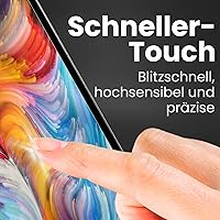 Vista 6 de Bruni Protector de pantalla puede usarse con Garmin nüvi 2689/2699 LM/LMT Protector Film transparente (2X)