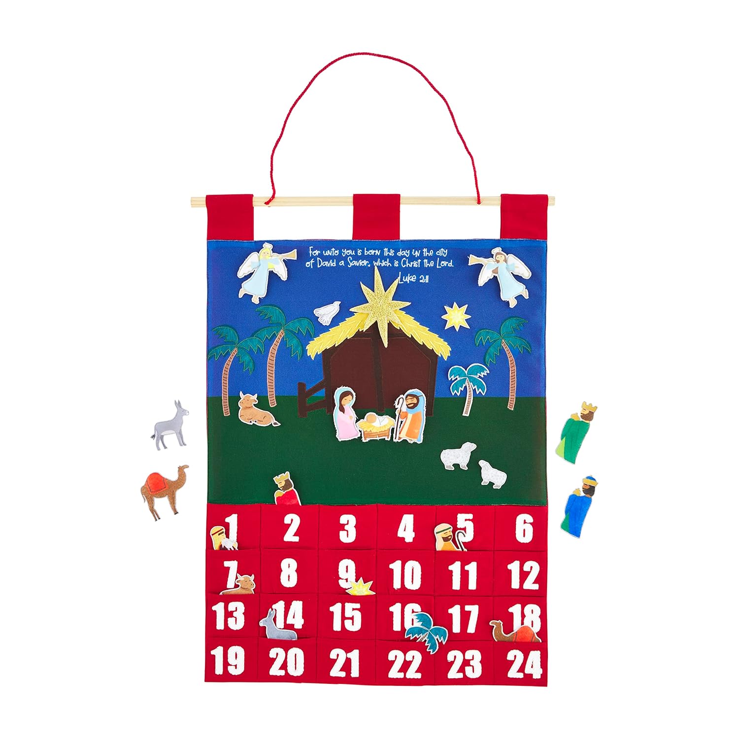 Mud Pie Kids Nativity Advent Calendar